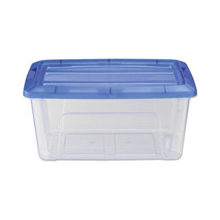 Load image into Gallery viewer, Iris topbox 15l 39x29x18.6 cm blauw | 2 stuks
