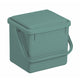 Rotho bio compostemmer - gft afvalbak 5l - bpa vrij - groen