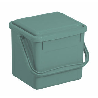 Rotho bio afvalemmer 4,5l mistletoe groen