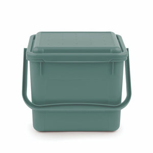 Rotho bio compostemmer - gft afvalbak 5l - bpa vrij - groen