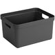 Sunware sigma home opbergbox 32l antraciet afmeting 44,4 x 34,2 x 24,2 cm