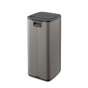 Brabantia bo touch bin prullenbak - 30 liter - platinum