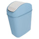 No brand tafelafvalbak alythia met zwaaideksel 2,5 liter blauw | 3 stuks