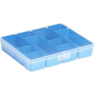 Load image into Gallery viewer, Sunware q-line opbergdoos met 10 bakjes 3,6l | 2 stuks
