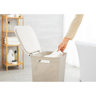 Afbeelding laden in galerijviewer, Merkloos sans marque brisen - wasverzamelaar - 50 l - cappuccino
