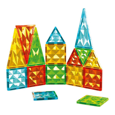 Geomag magnetisch speelgoed magnetic tiles gems 16 bouwset.