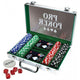 Tactic pro pokerkoffer, 200 chips