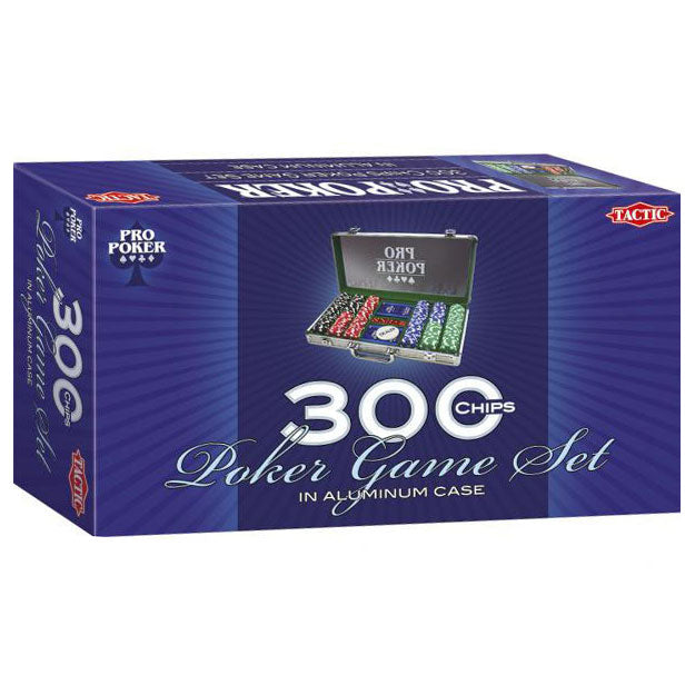 ギャラリービューアに画像をロードする, Tactic pro poker set – pokerset – luxe aluminium koffer – 300 chips van 11,5 gram – inclusief kaarten, dobbelstenen en dealer button – vanaf 14 jaar
