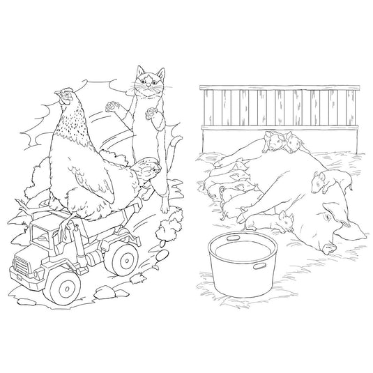 Tactic kleurboek boerderijdieren