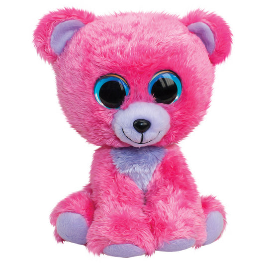 Lumo stars knuffel - beer raspberry, 15cm