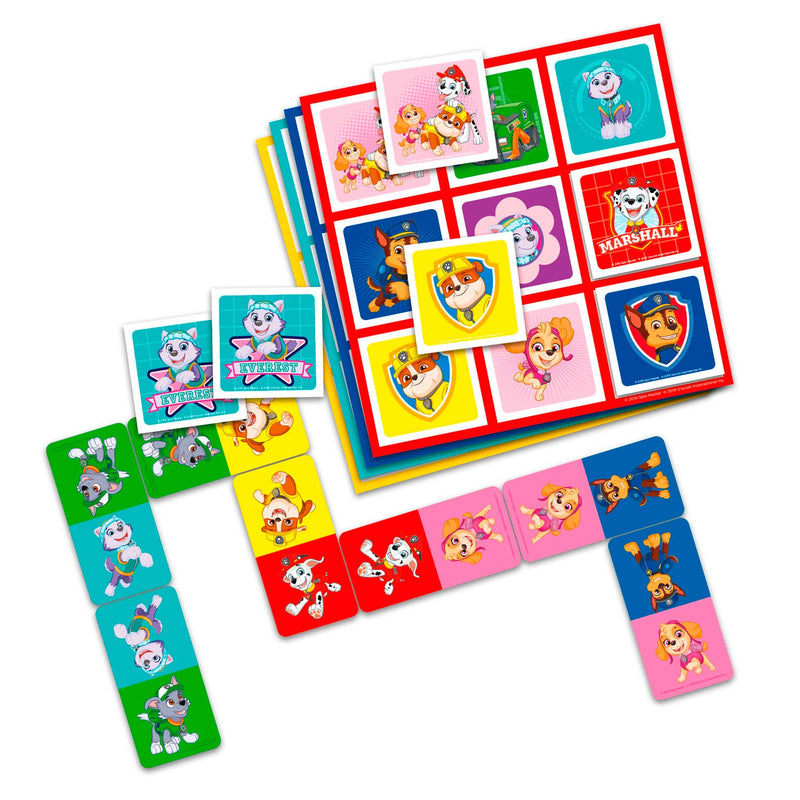 Chargez l'image dans la visionneuse de la galerie, Tactic paw patrol 3-in-1 spellenverzameling – kaartspel - lotto – domino – memo - kinderspel vanaf 4 jaar
