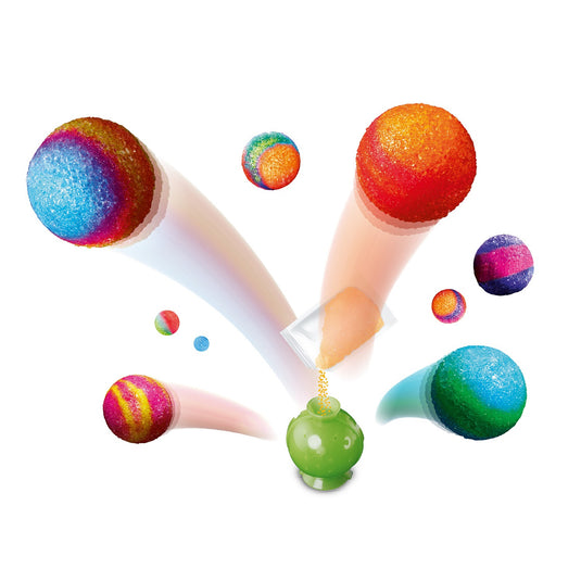 Kosmos stuiterende planeten maken
