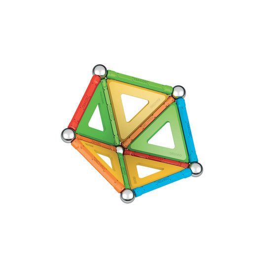 Geomag super color recycled - magnetisch constructiespeelgoed met panelen - 35-delig - vanaf 5 jaar