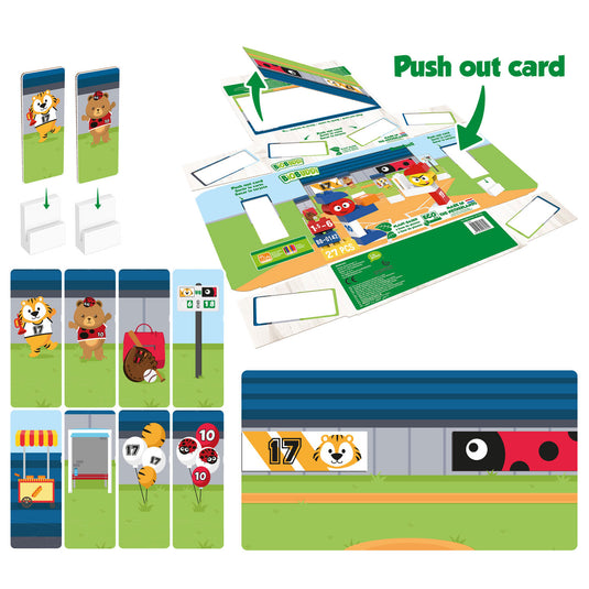 Biobuddi bouwset honkbal - 27dlg.