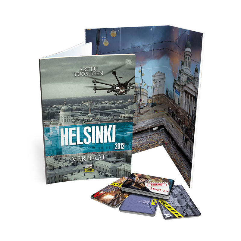 Afbeelding laden in galerijviewer, Tactic crime scene helsinki nl bordspel
