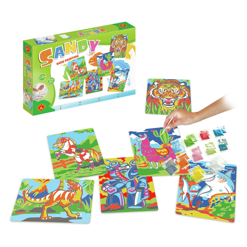 Chargez l'image dans la visionneuse de la galerie, Selecta zandkunst knutselen mega pack (66 zakjes knutselzand)
