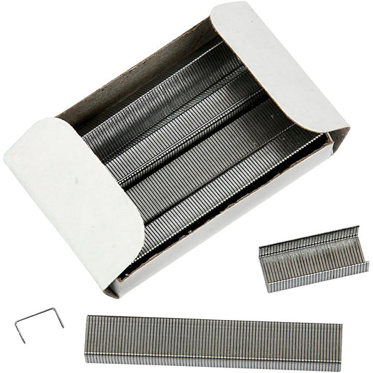Nietjes, afm 6 4, b: 6 mm, 10x1000 stuk 1 doos