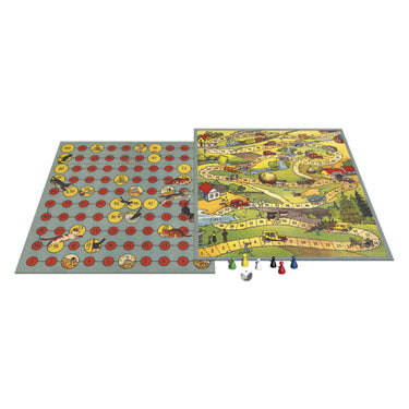 Tactic spellen van toen: auto race kat muis – bordspel – familiespel – vanaf 4 jaar – 2-6 spelers