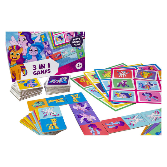 Selecta my little pony 3in1 memo lotto domino