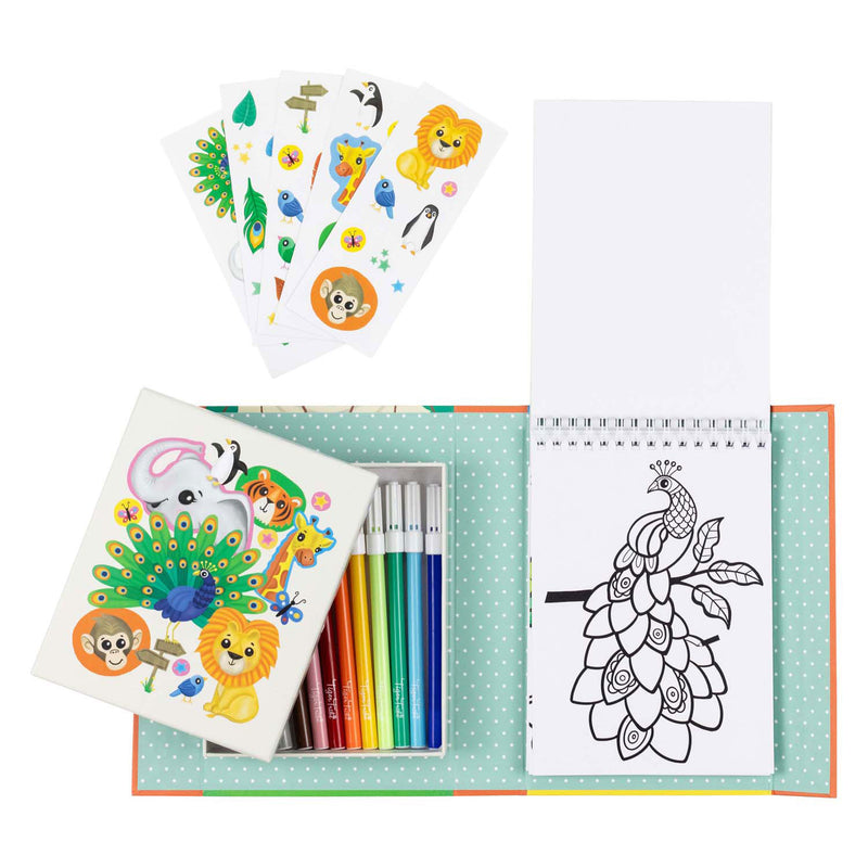 Load image into Gallery viewer, Selecta kleurset - dierentuin
