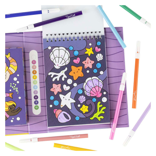 Selecta kleuren op nummer - zeemeerminnen en vrienden