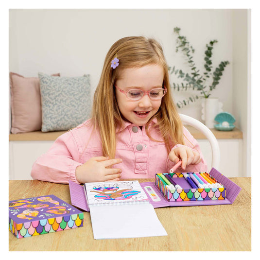 Selecta kleuren op nummer - zeemeerminnen en vrienden