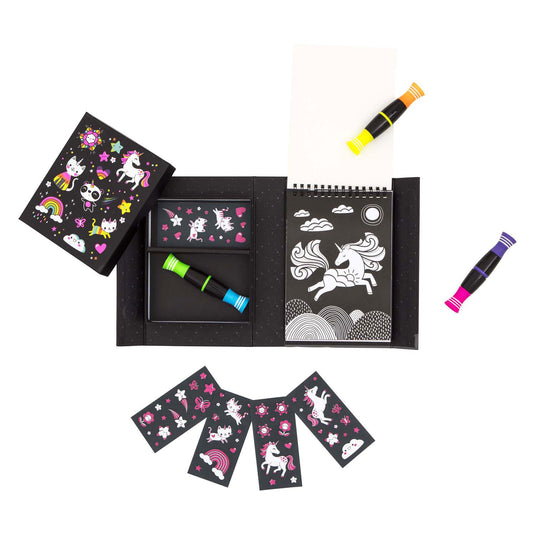 Selecta neon kleurset - eenhoorns en vrienden