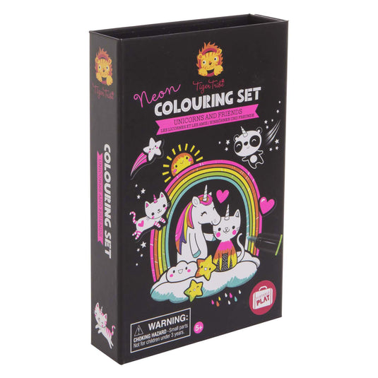 Selecta neon kleurset - eenhoorns en vrienden