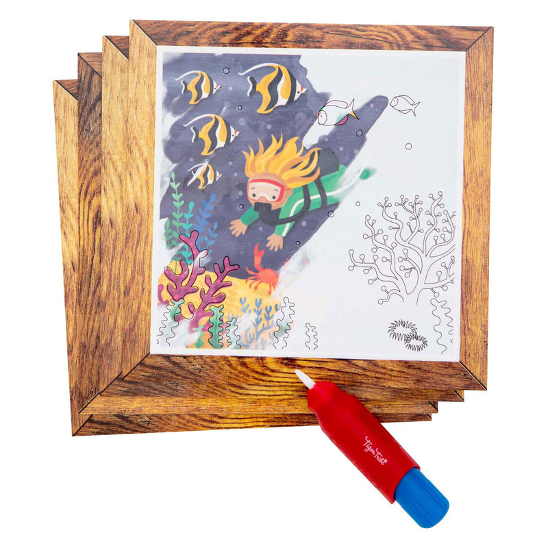 Load image into Gallery viewer, Tiger tribe magisch schilderen - oceaan
