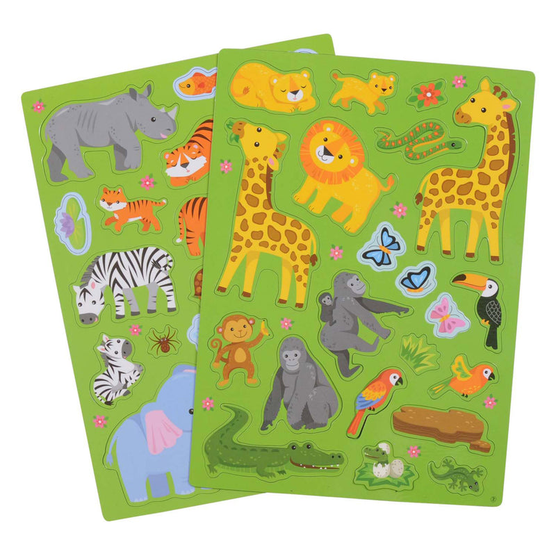 Load image into Gallery viewer, Tiger tribe magna carry - in de jungle magneetset
