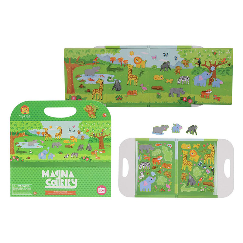 Load image into Gallery viewer, Selecta magna carry - in de jungle magneetset
