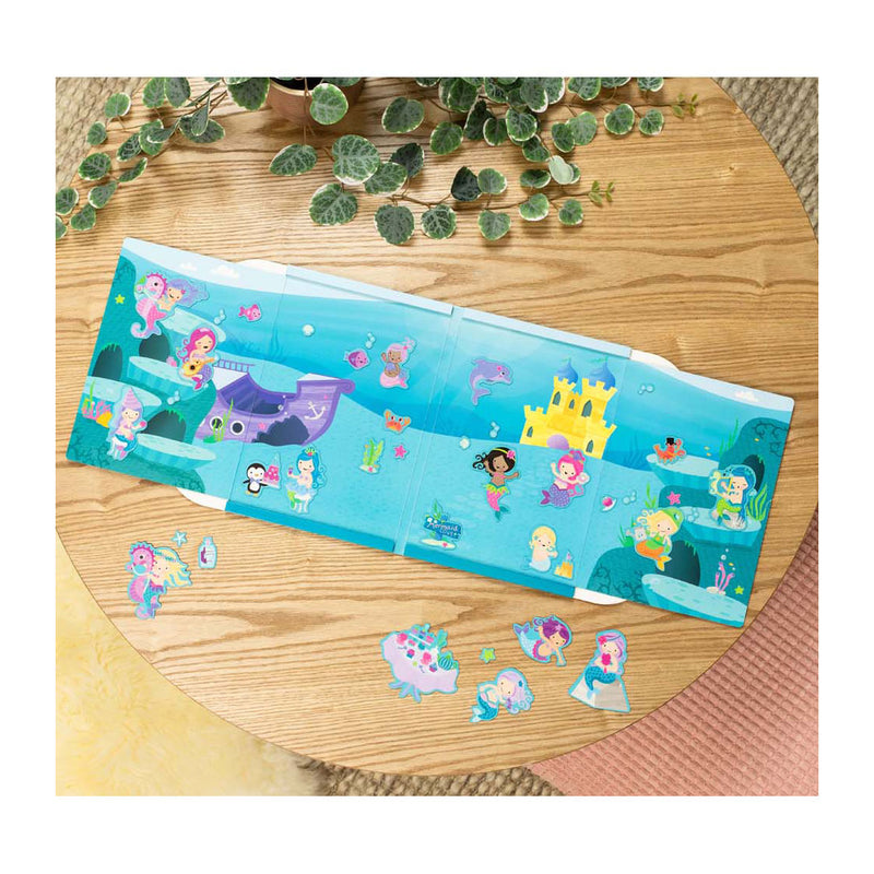 Load image into Gallery viewer, Selecta magna carry - zeemeerminnenbaai magneetboek
