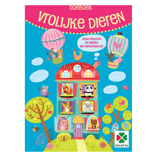 Selecta vrolijke dieren doeboek