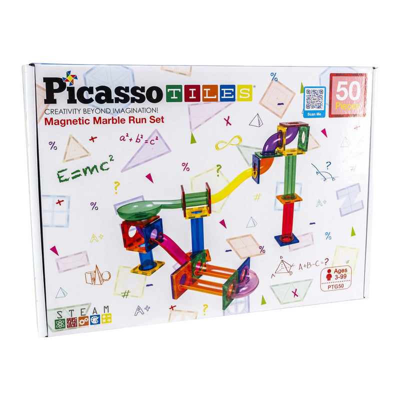 Load image into Gallery viewer, Selecta picassotiles marble run - magnetische bouwtegels - 50dlg.
