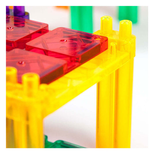 Selecta picassotiles race track - magnetische bouwtegels, 50dlg.