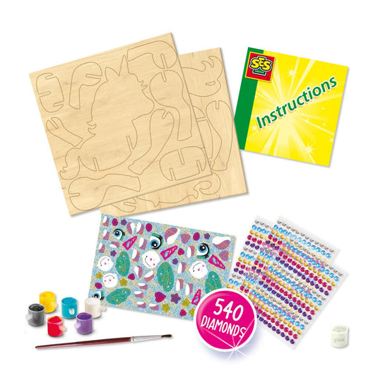 SES Diamond Painting - 3D Unicorns