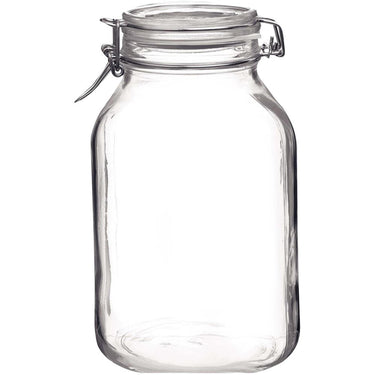Rocco bormioli bormioli weckpot inmaakpot vierkant 1,5ltr fido pak a 6 st.