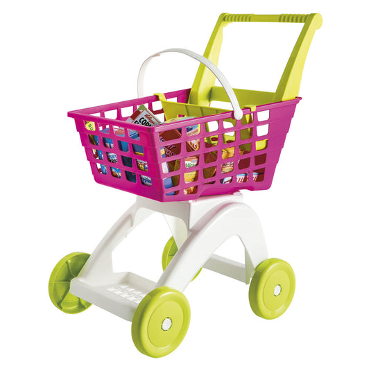 Androni winkelwagen + boodschappen