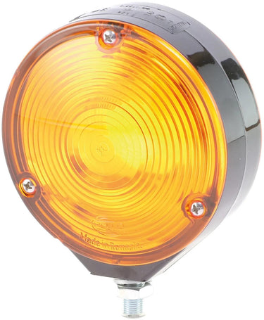 Hella blinkleuchte turn signal lights yellow uni 112mm d attachment