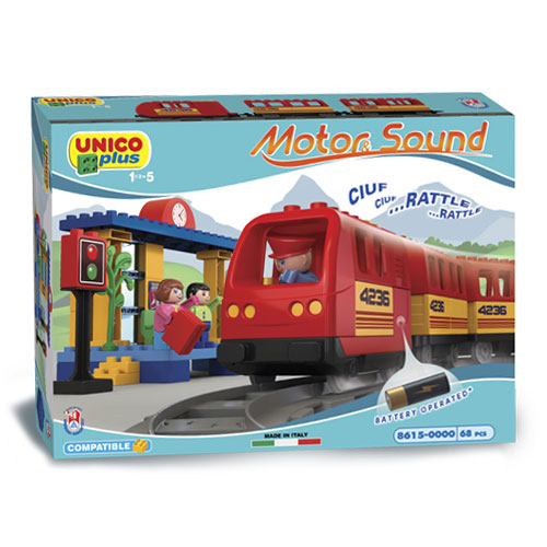 Load image into Gallery viewer, Androni unico elektrische trein met geluid - 68dlg.
