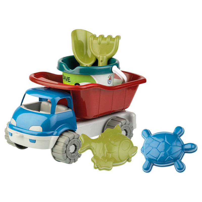 Load image into Gallery viewer, Androni emmerset met kiepwagen gerecycled plastic, 6dlg.

