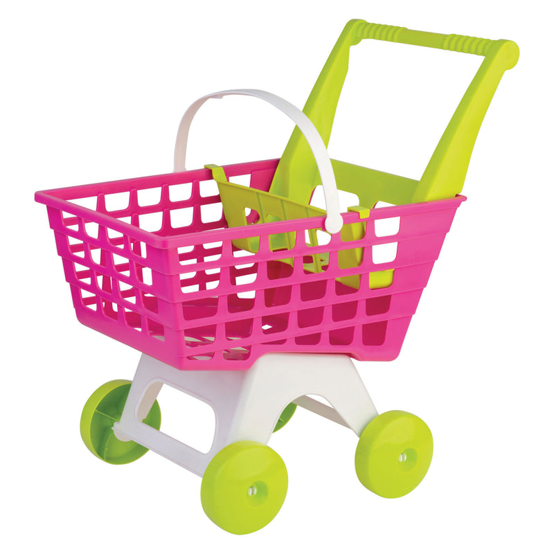 Load image into Gallery viewer, Androni winkelwagen roze groen
