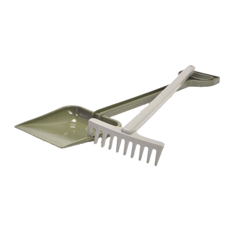 Load image into Gallery viewer, Dantoy schep 50cm, hark 42cm
