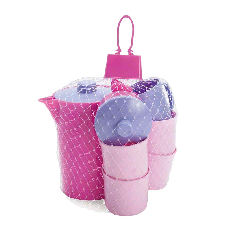 Load image into Gallery viewer, Dantoy koffieset roze, lila 17dlg.
