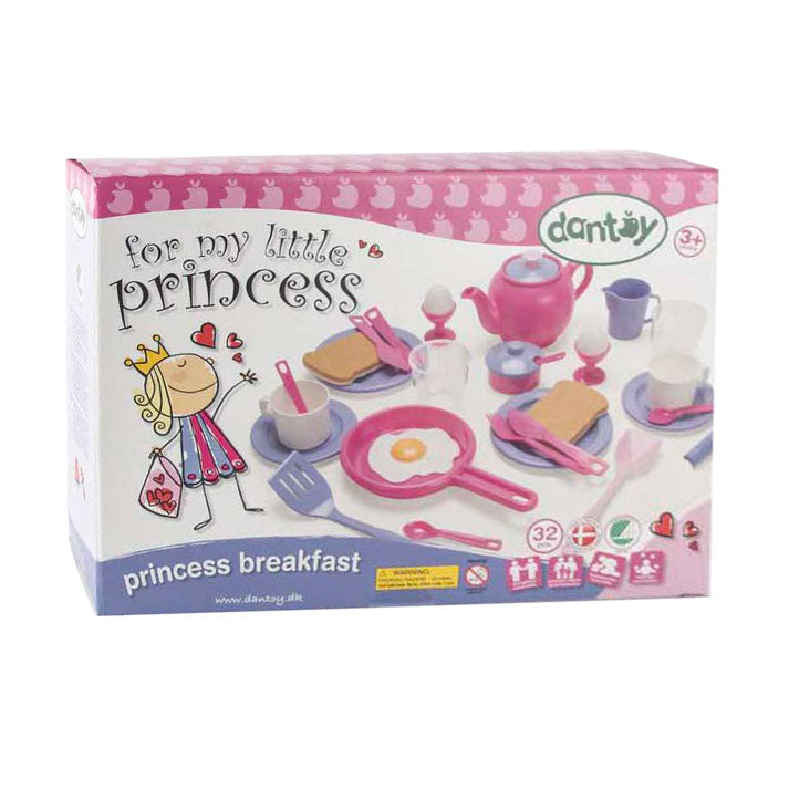Load image into Gallery viewer, Clics dantoy prinsessen serviesset, 32dlg.
