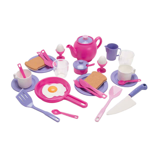 Clics dantoy prinsessen serviesset, 32dlg.
