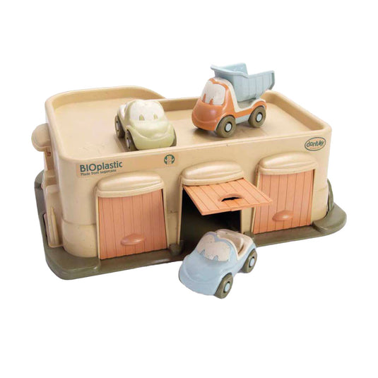 Dantoy speelgoedgarage 3 auto's