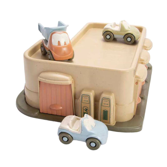 Dantoy speelgoedgarage 3 auto's