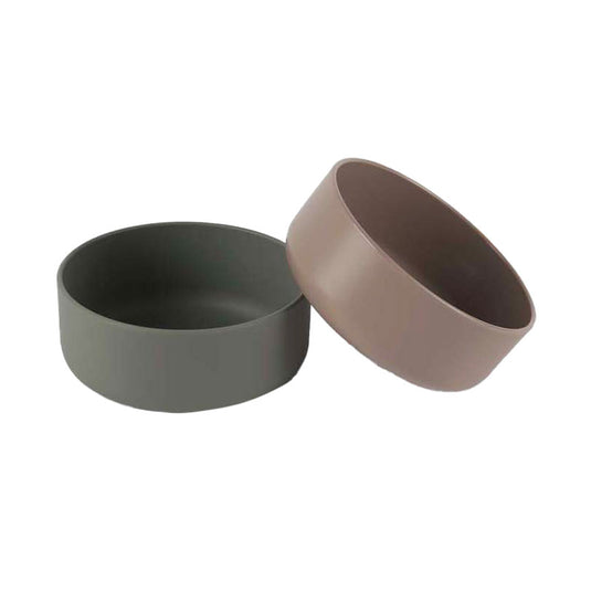 Dantoy kommenset mokka olijfgroen, 2dlg.