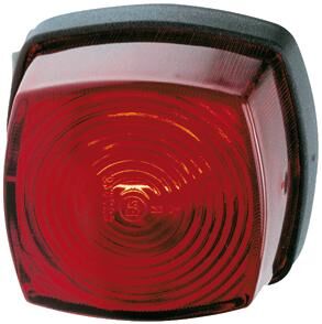Hella achterlicht serie 003 057 tail lights red 62x62 uni anbau